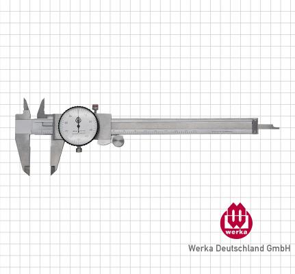 Uhren-Messschieber, Abl. 0,01 mm