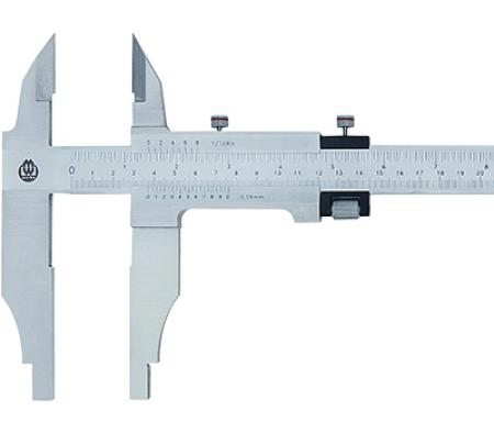 Preview: Werkstatt-Messschieber mit Messerspitzen