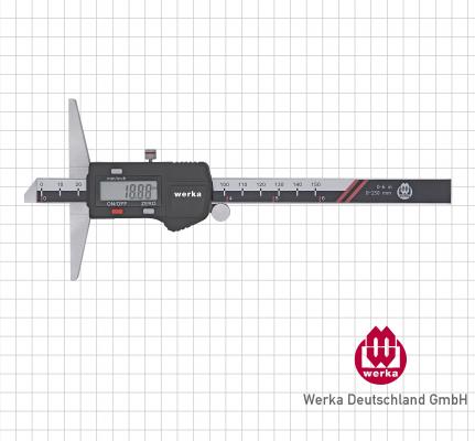 Digital-Tiefen-Messschieber