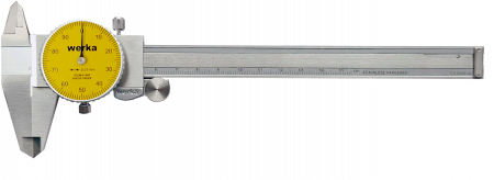 Dial Caliper - reading 0.01 mm