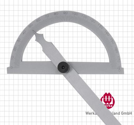 Gradmesse aus Stahl 0 - 180°