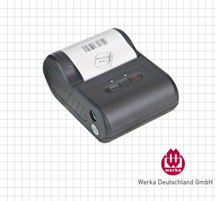 Preview: Leeb-Härte-Messgerät mit Mini-Drucker, touch screen