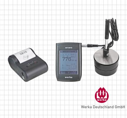 Leeb-Härte-Messgerät mit Mini-Drucker, touch screen