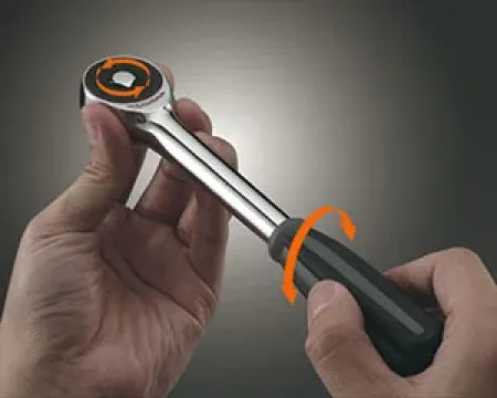 Ratchet with double function