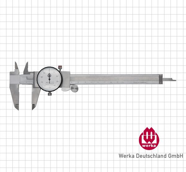 Uhren-Messschieber, Abl. 0,01 mm