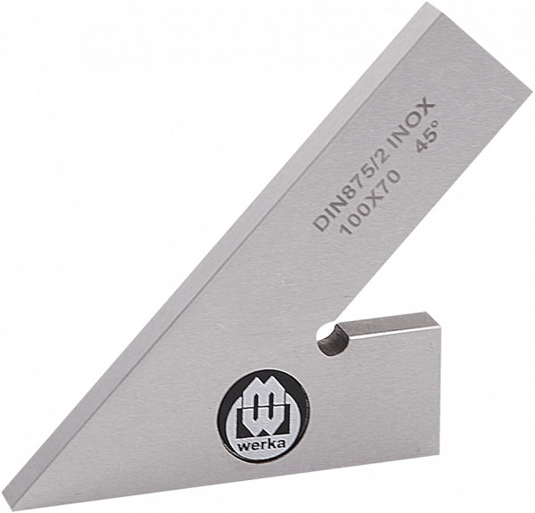 Steel Square 45° DIN 875/2