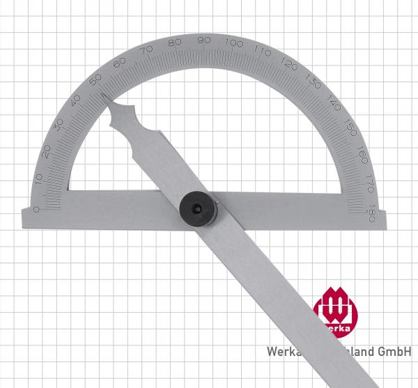 Gradmesse aus Stahl 0 - 180°