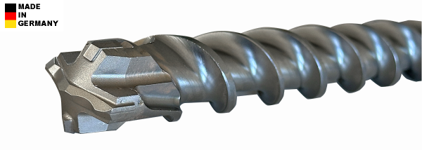 4-Schneider-Steinbohrer mit Hartmetallspitzen, SDS-Plus